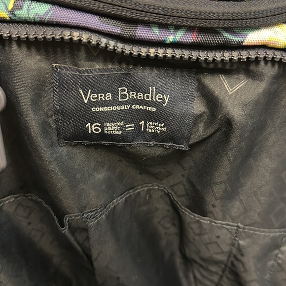 Vera Bradley Floral Backpack - Navy and Multicolor - Picture 6 of 16